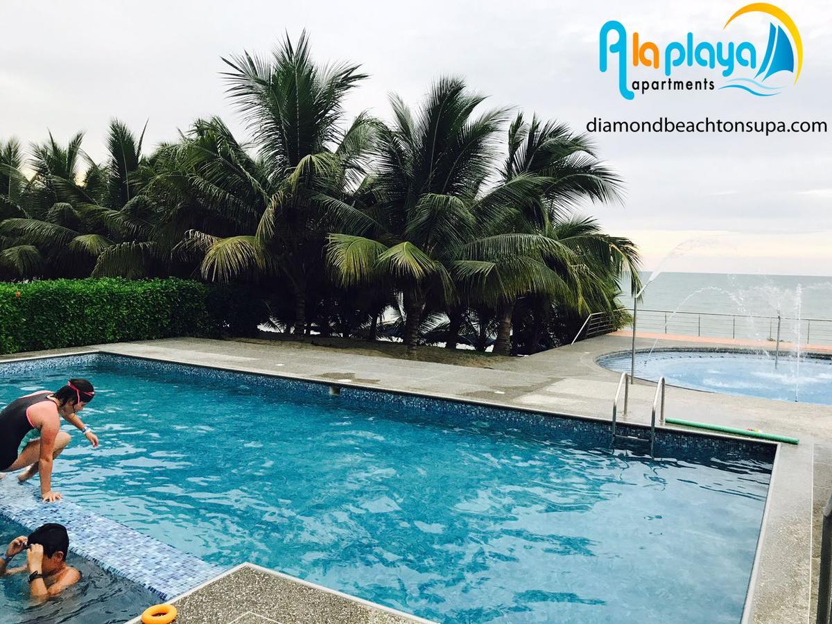 Resort Playa Azul Departamentos Frente Al Mar Tonsupa Εξωτερικό φωτογραφία